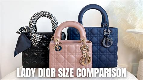 Lady Dior Medium Vs. Small 